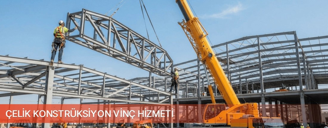 Çanakkale İli Çelik Konstrüksiyon Vinç Hizmeti