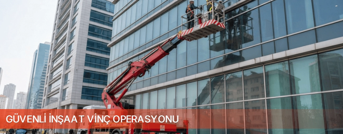 Çanakkale İli Güvenli İnşaat Vinç Operasyonu