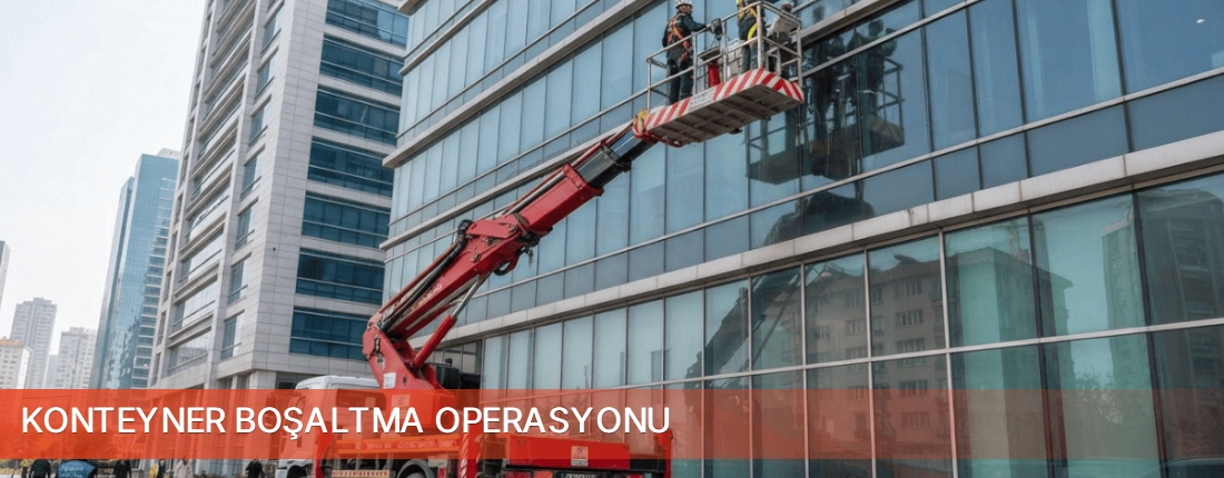 Çanakkale İli Konteyner Boşaltma Operasyonu