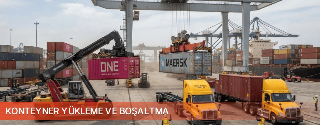 Çanakkale İli Konteyner Yükleme ve Boşaltma