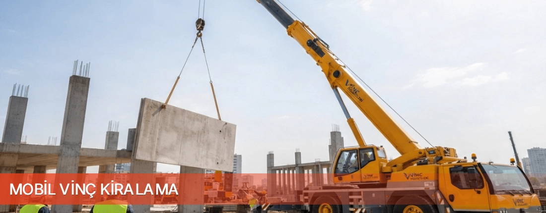 Çanakkale İli Mobil Vinç Kiralama