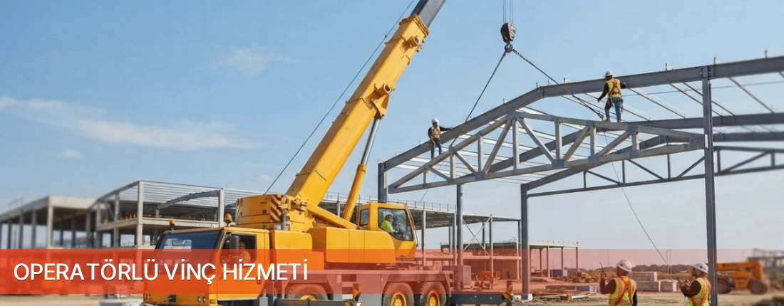 Çanakkale İli Operatörlü Vinç Hizmeti